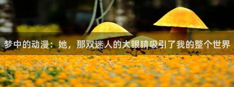 动漫天堂网址：梦中的动漫：她，那双迷人的大眼睛吸引了我的整个世界